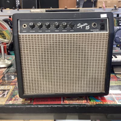 Rare Vintage Squier 15 Guitar Amp by Fender - Japan | Reverb