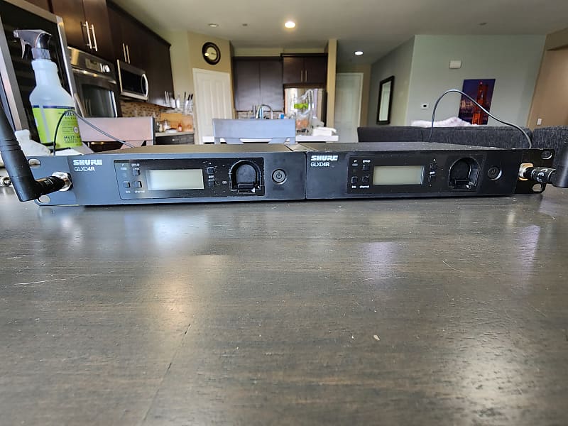 2 Shure GLXD GLXD4R GLXD1 GLXD14R wireless guitar systems Reverb