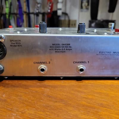 Cabine Leslie 710 + Combo Preamp II + cable image 8