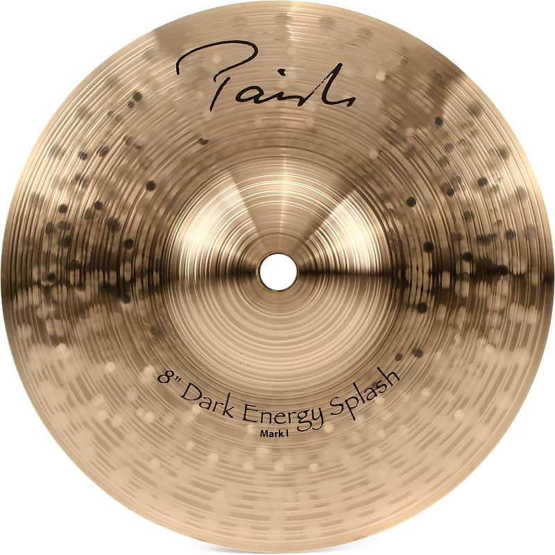 Paiste 8 inch Signature Dark Energy Splash Mk I Cymbal image 1