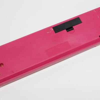 Pink Vintage 1988 Casio PT-1 29-Key Mini Synthesizer Synth Keyboard image 2