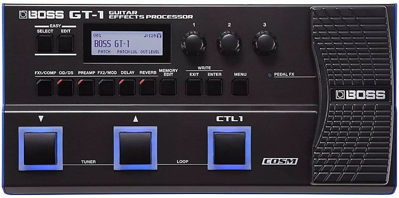 【USED】BOSS GT-1 GUITAR EFFECTS PROCESSOR Boss GT-1 Guitar Multi-Effects Processor | Reverb Canada