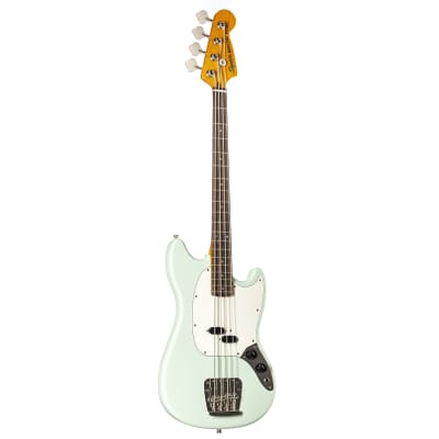 Squier Classic Vibe '60s Mustang Bass IL Surf Green - 4-String Electric Bass for sale