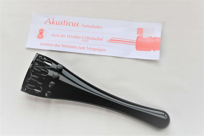 German Made Akusticus  Cello Tailpiece ,  4/4 image 1