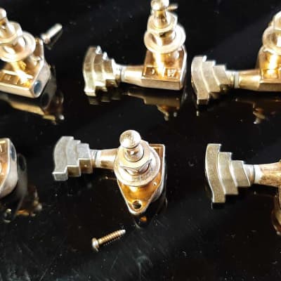 Hagstrom tuners - Gold plated for SWEDE HL HJ Viking 3L x 3R image 4