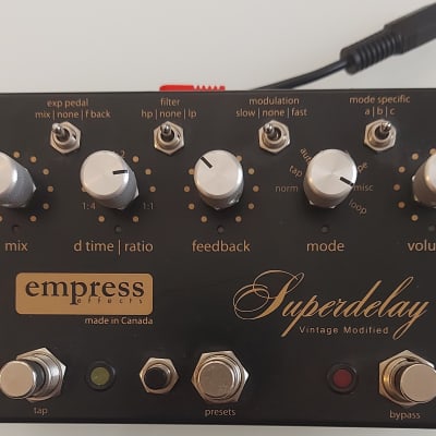 Empress Vintage Modified Superdelay Pedal