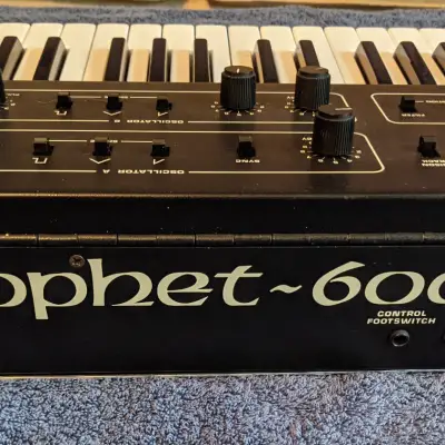 Sequential Circuits Prophet 600 Synthesizer w/ GliGli 2.0, Fatar Keybed, Walnut Sides, Free Case image 3