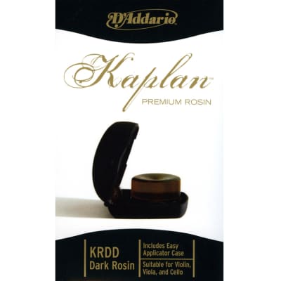 Daddario Kaplan Premium Rosin Dark With Case image 1
