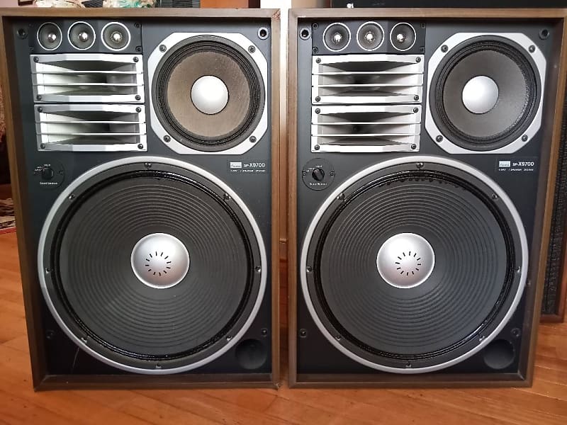 Sansui SP X9700 speakers in very good condition - 1980's | Reverb