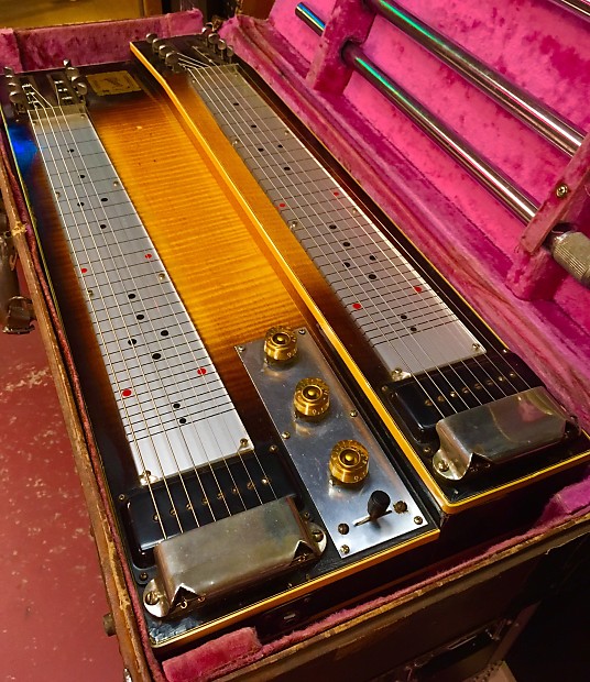 Gibson Console Grande D8 Double Neck Non Pedal Steel Guitar 50s w