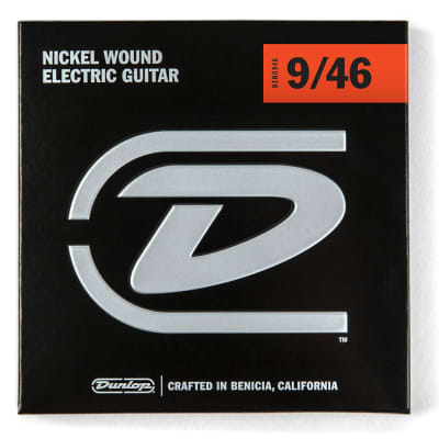 Dunlop DEN0946 Electric Guitar Strings, Light Top Heavy Bottom 09-46 image 1