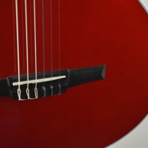 Taylor 612e Nylon Electric Acoustic RED color flamed maple  612 EN Red image 5