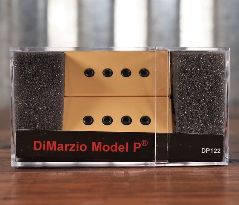 DiMarzio DP122 Model P Split Coil Precision Bass Pickup DP122CR Cream image 1