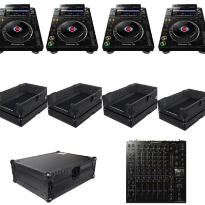 Pioneer DJ - 2 CDJ-3000 & 1 V10 Mixer | Reverb Pioneer DJ - 2 CDJ-3000 & 1 V10 Mixer | Reverb