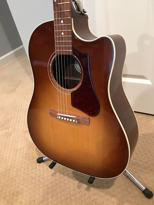 Gibson J-15 EC 2018 Walnut Burst | Reverb