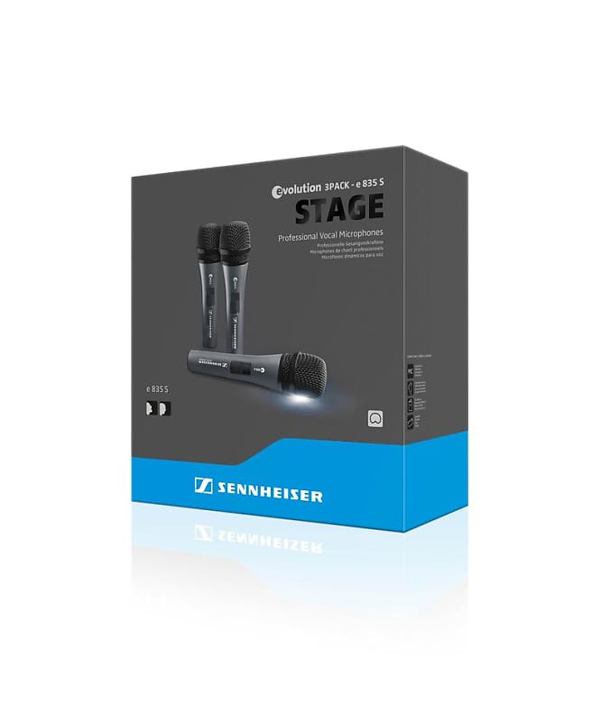 Sennheiser e 835 S 3 Pack | Reverb