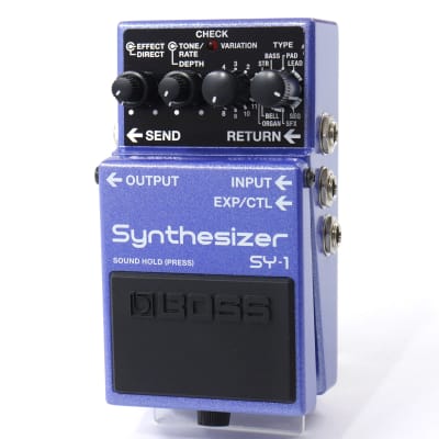ギター BOSS SY-1 Synthesizer Amazon.com: Boss SY-1 Guitar Synthesizer Pedal : Musical
