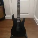 ESP LTD M-7HT Baritone Black Metal 7-String 2020 Black Satin