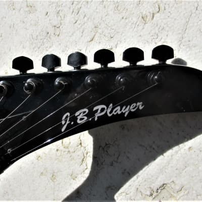 J. B. Player Pointy Guitar,  1986, Korea, 3 Pu's, Wang Bar, Jumbo Frets, Washburn Gig Bag Bild 2