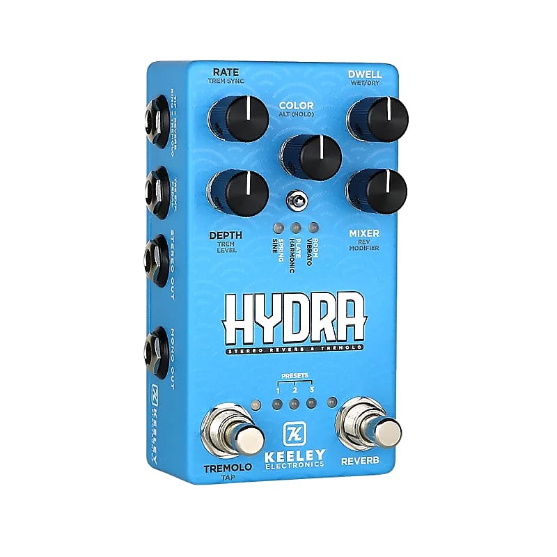 Keeley Hydra Stereo Reverb & Tremolo