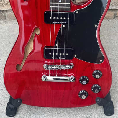 Fender Jim Adkins JA-90 Artist Series Signature Telecaster 2009 - 2019 - Crimson Transparent image 2