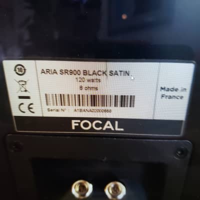 Focal SR-900 Surround or Stereo Bookshelf Speakers and Stands (Read) image 3
