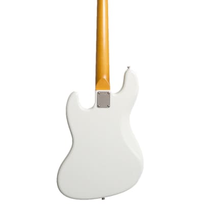 K-Line Junction Bass Olympic White w/Matching Headstock image 4