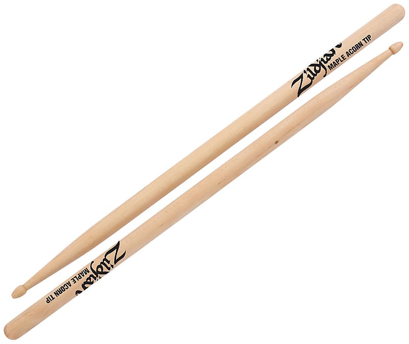 Zildjian MPLA Maple Acorn Tip Drum Sticks image 1