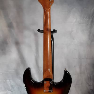 Sakai Mokko Vintage MIJ "Mosrite" Style Solid Body Electric Guitar 1968 Tobacco Burst image 19