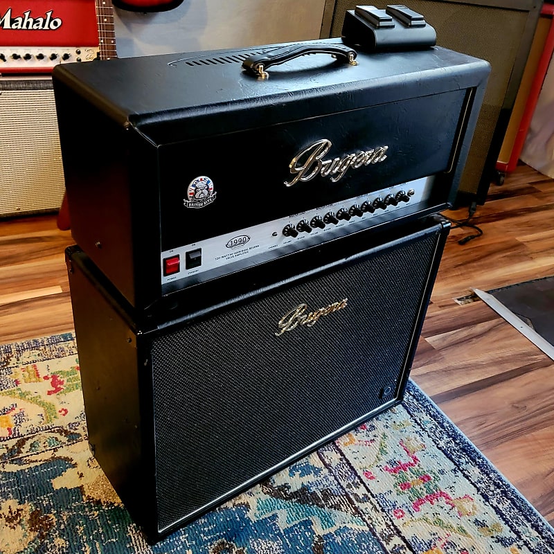 Bugera 1990 Infinium 120-Watt Tube Head and 212 Cabinet Stack | Reverb