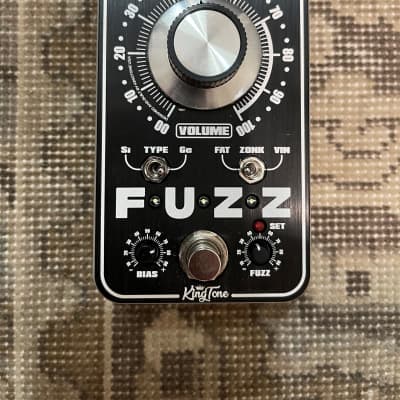 King Tone Guitar miniFuzz V2 2022 - Black / Silver | Reverb