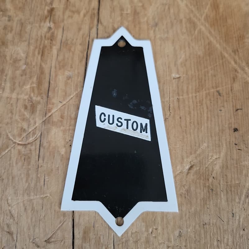 Gibson Truss Rod Cover Custom Super 400 1960s | Reverb