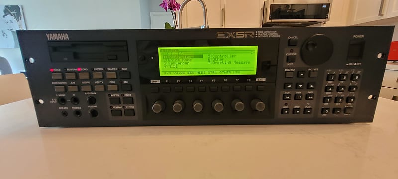 Yamaha EX5R Realtime Control Synthesizer with all original accessories including box - Free Shipping US & Canada image 1