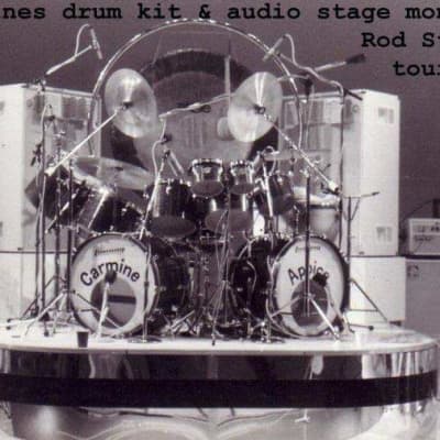 Ludwig Carmine Appice's 1970s, Custom Made 24 x15" 3 Ply Power Bass Drum 1970s - Mahogany Thermogloss image 4