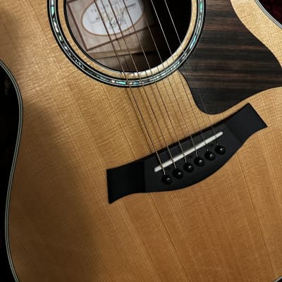 2018 Taylor 612 612e 14-fret Grand Concert Natural Brown Sugar Stained Flamed ES2 OHSC image 12