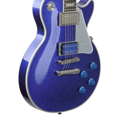 Epiphone Tommy Thayer Les Paul Electric Blue Guitar with Case image 9