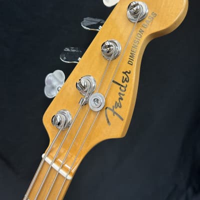 Fender American Deluxe Dimension Bass - Black image 8