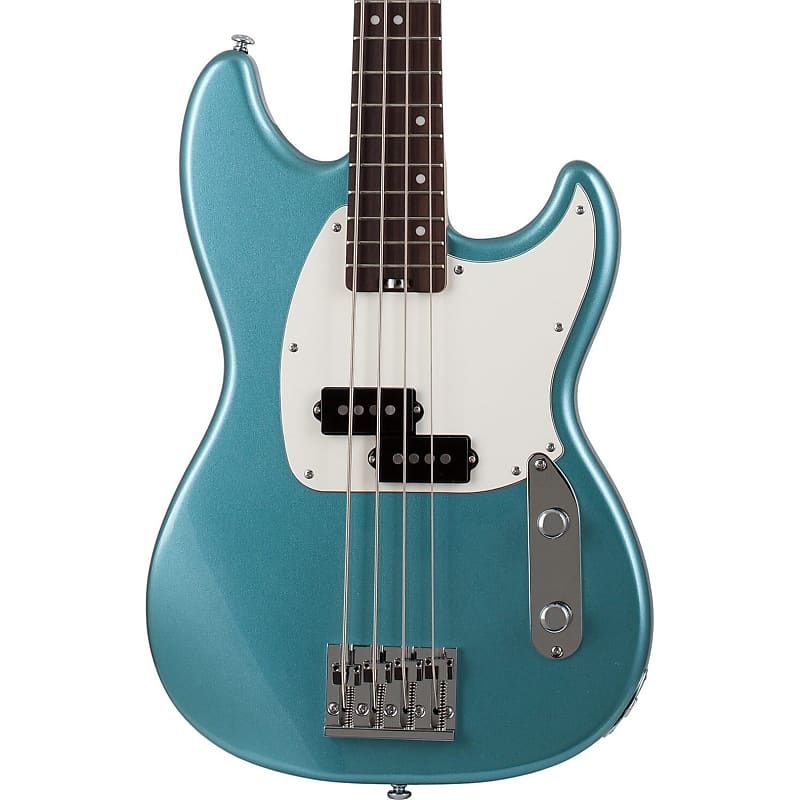 Schecter Banshee Bass Guitar, Vintage Pelham Blue image 1