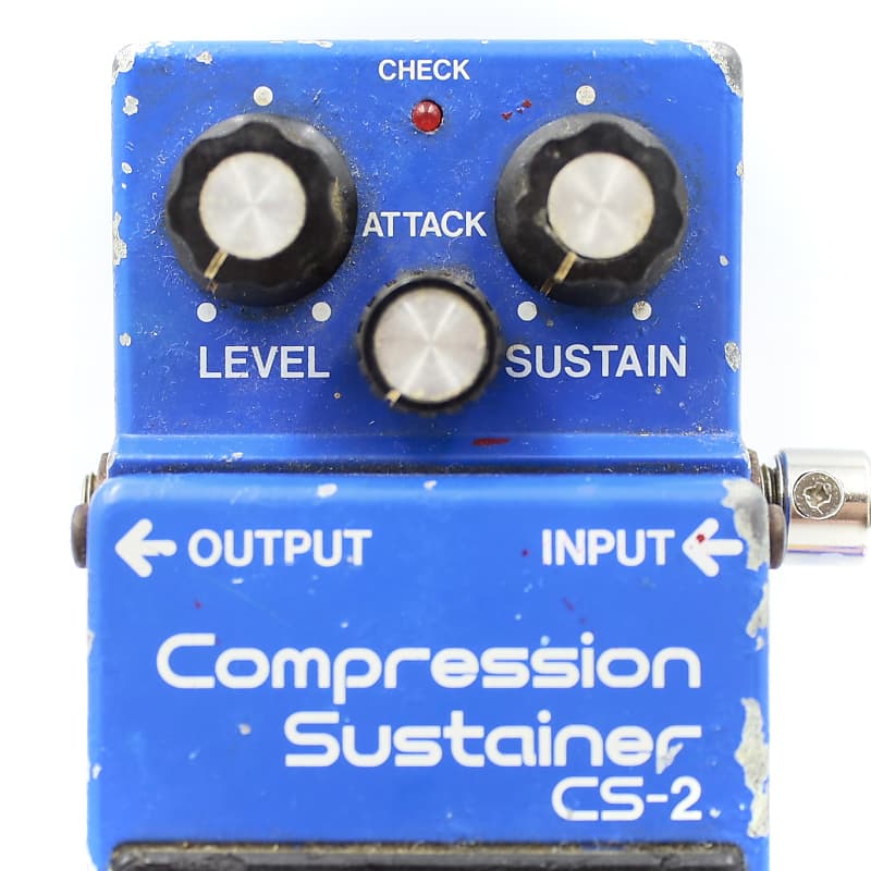 Boss CS-2 Compression Sustainer 1983 Made in Japan Compressor 