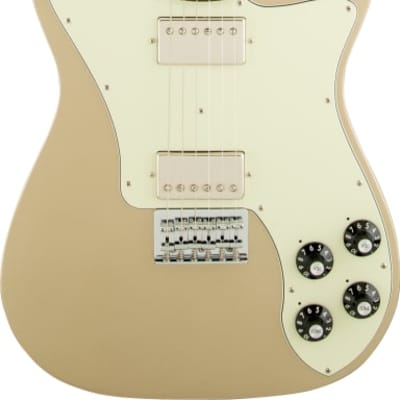 Fender Chris Shiflett Telecaster Electric Guitar. Deluxe, Rosewood FB, Shoreline Gold image 2