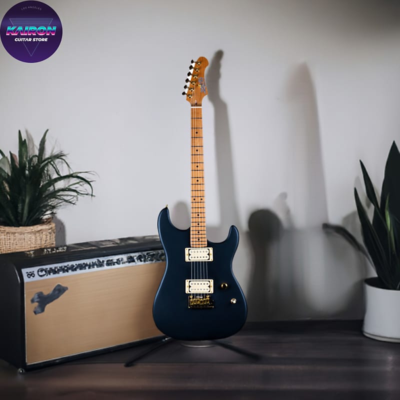 Jet Guitars JS-700 JS700 MBK, HH Alnico pickups, solid basswood body, 22 frets roasted maple neck, locking tuners, 2 point tremolo,Hardware Gold Free Jet Guitars JS-700 JS700 MBK, HH Alnico pickups, solid basswood body, 22 frets roasted maple neck, locking tuners, 2 point tremolo,Hardware Gold Free