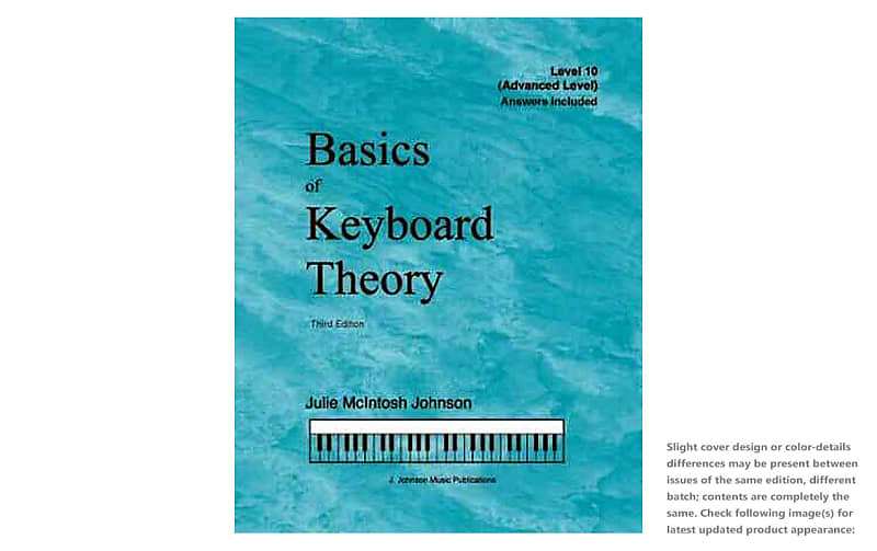 piano theory level 4 julie johnson