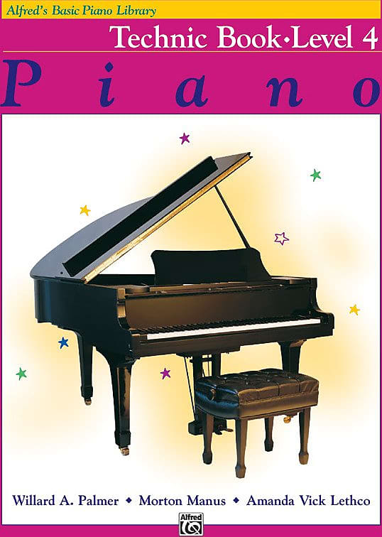 Alfred's Basic Piano Library: Technic Book 4 image 1
