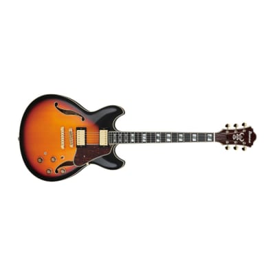 Ibanez AS113BS AS Artstar Hollowbody Electric Guitar - Brown Sunburst image 4