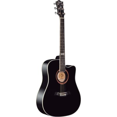 Tagima Guitars America Series Kansas Acoustic Guitar, Black for sale