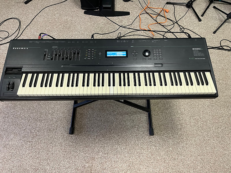 Kurzweil K2500 SX Sampling Keyboard Workstation 2000's Reverb