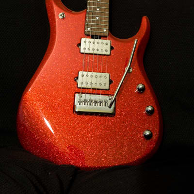 Ernie Ball Music Man John Petrucci JP13 6-String in Cardinal Red Sparkle w/Dimarzio Dominions image 3