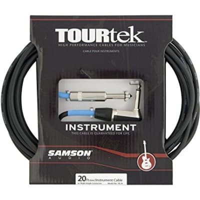 Samson Tourtek TI20 20 Feet Instrument Cable image 1