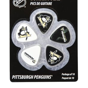 Woodrow Pittsburgh Penguins Guitar Picks (10)