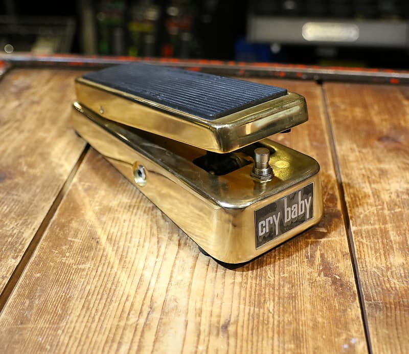 Dunlop GCB95G 50th Anniversary Cry Baby Wah | Reverb